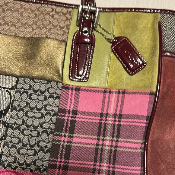 Coach Patchwork Tote Bag - Multicolor - Picture 11 of 12